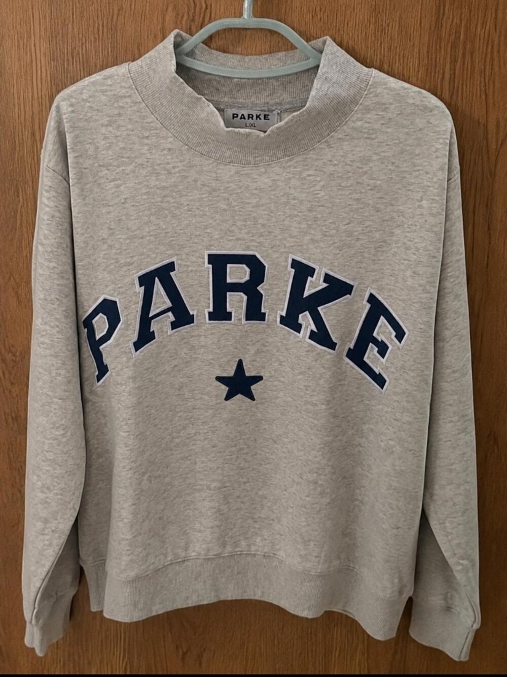 Parke Grey & Blue Star Sweatshirt